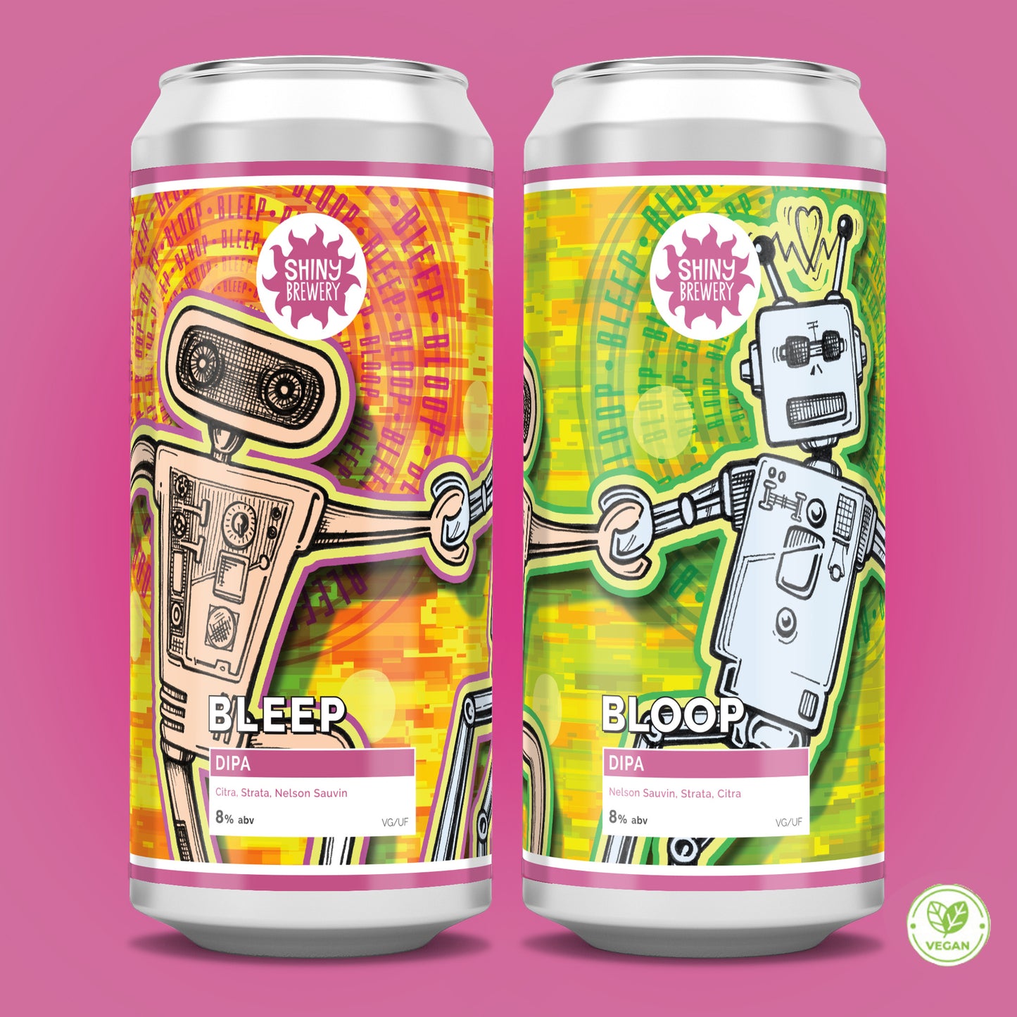 Bleep & Bloop (DIPA) 8% Duo Pack