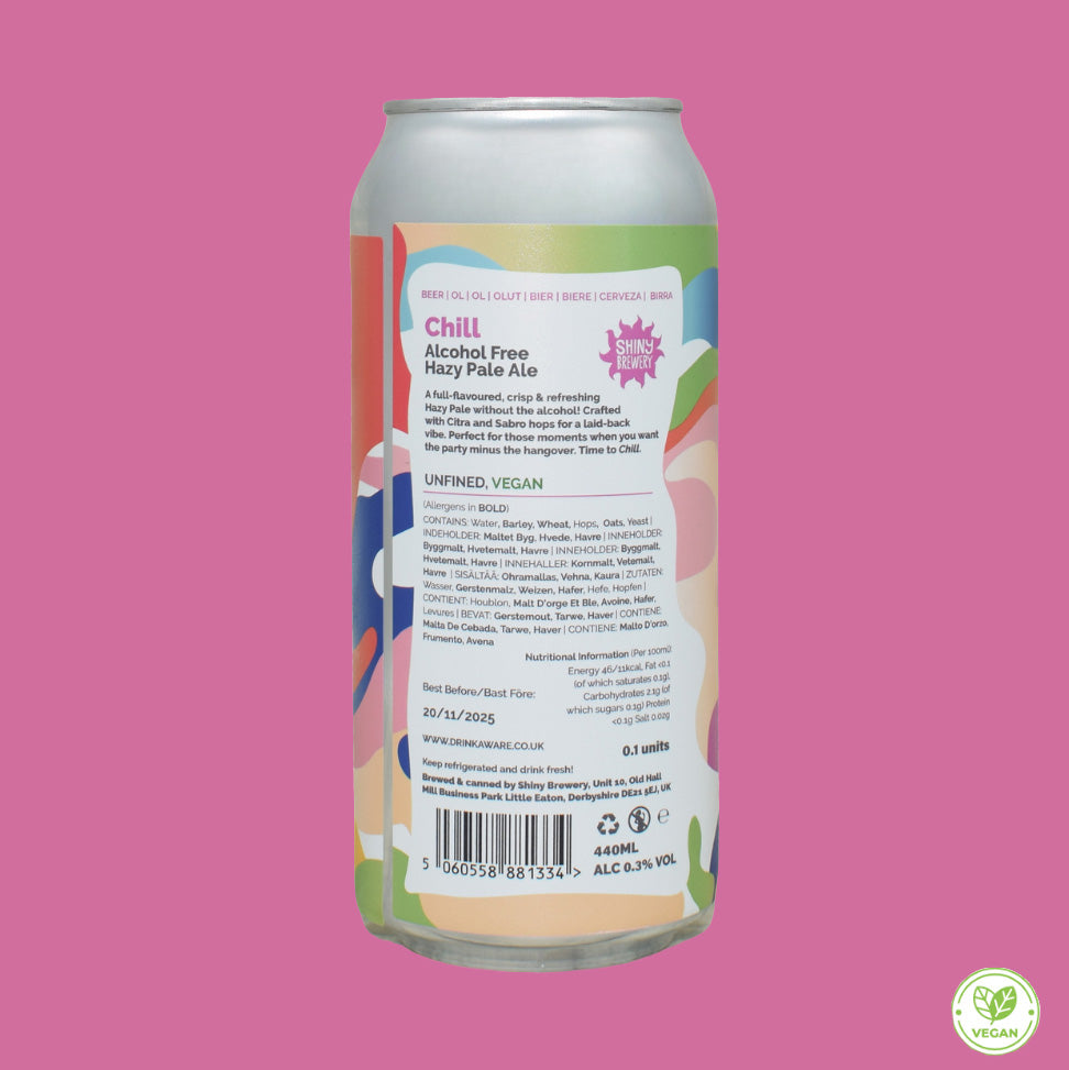 Chill (Alcohol Free Hazy Pale Ale) 0.3%