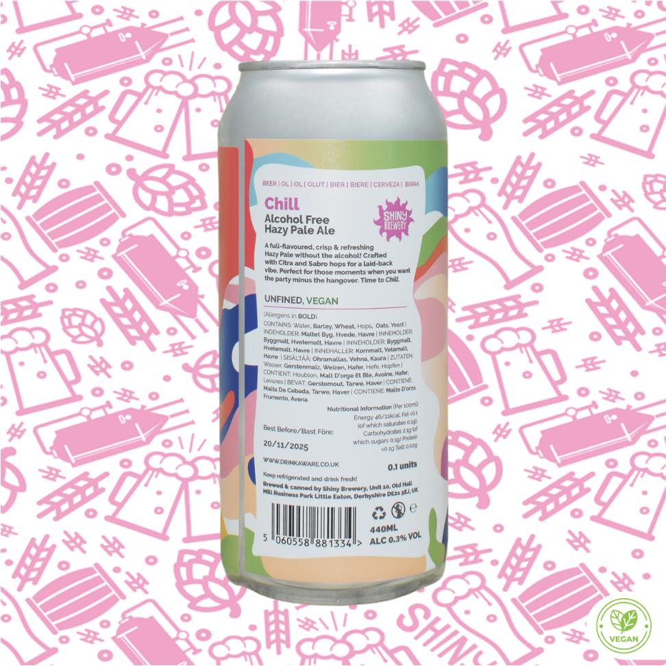 Chill (Alcohol Free Hazy Pale Ale) 0.3%
