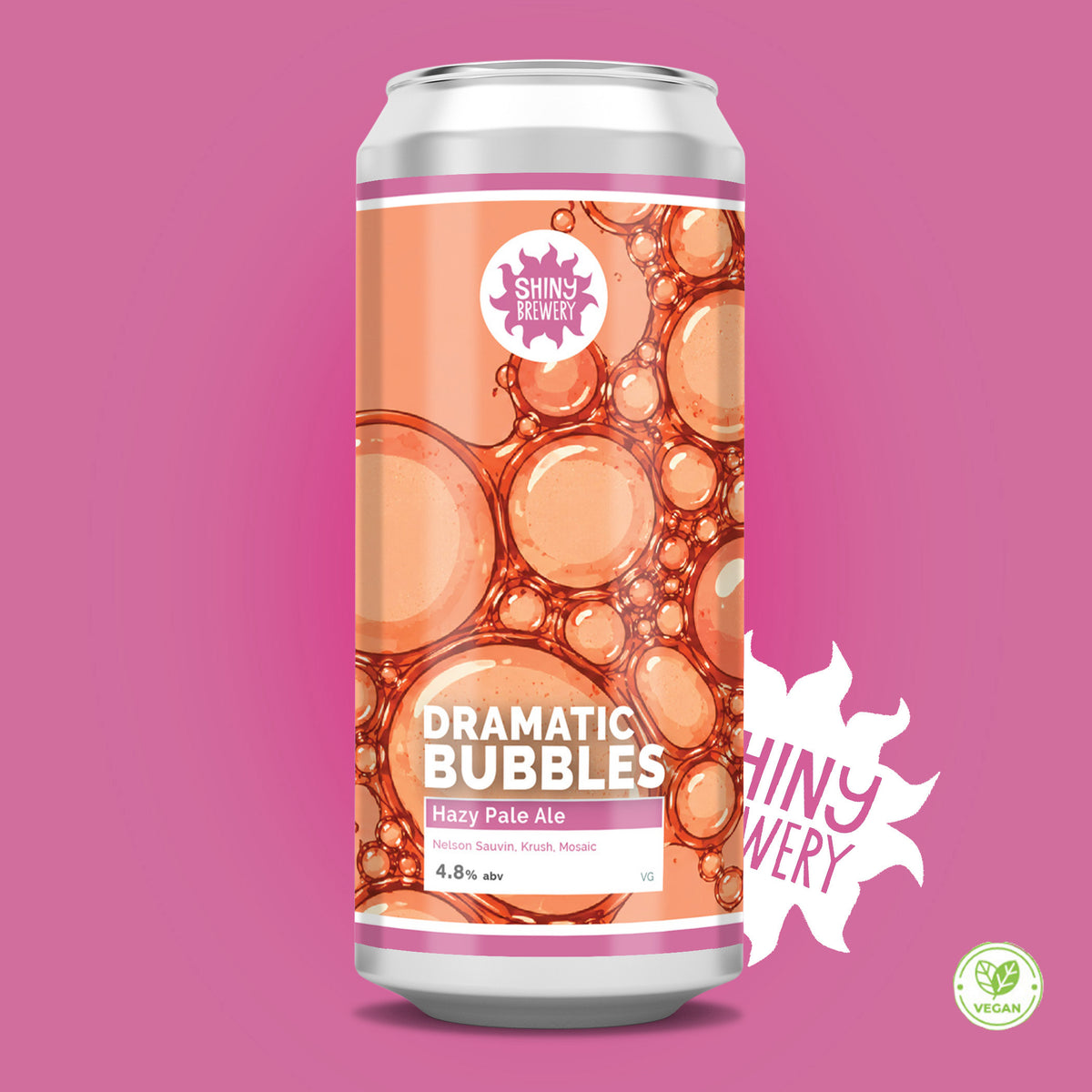 Dramatic Bubbles (Hazy Pale Ale) 4.8%