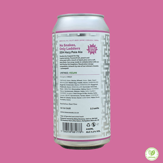 No Snakes, Only Ladders (DDH Hazy Pale Ale) 5.2%