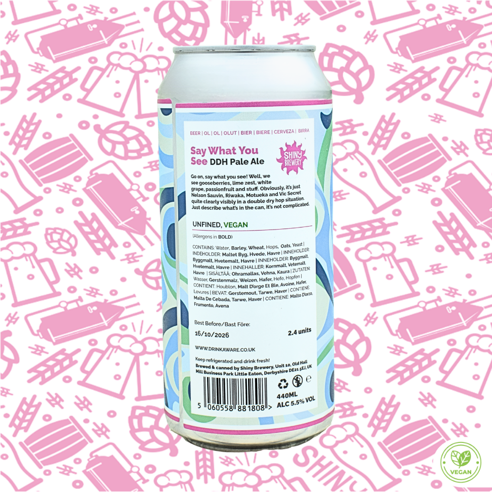 Say What You See (DDH Pale Ale) 5.5%