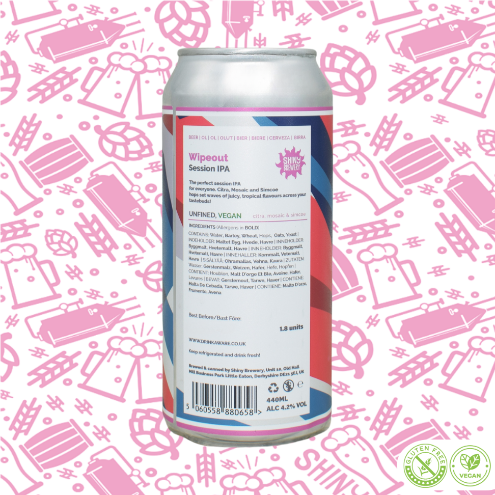 Wipeout (Session IPA) 4.2% (GF)