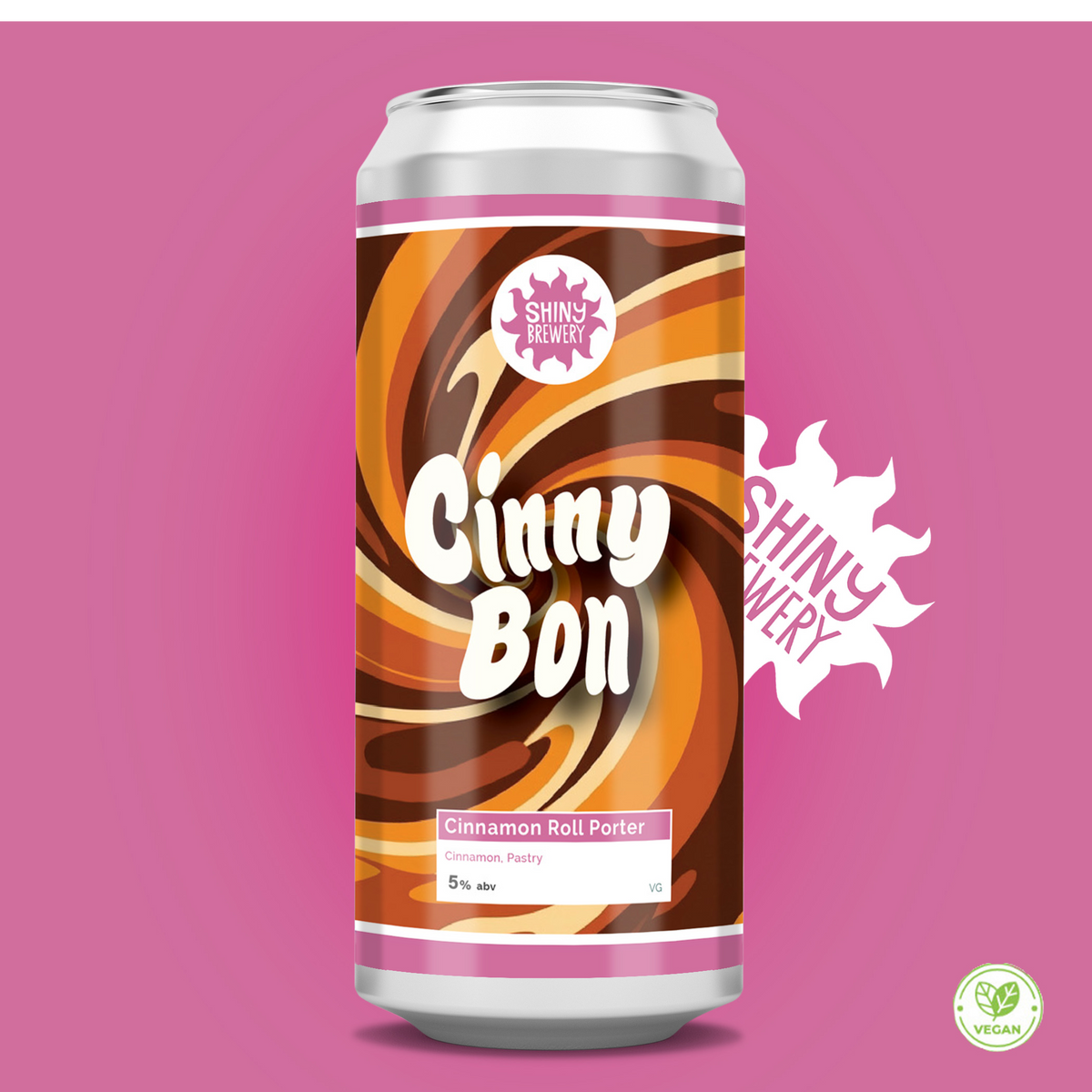 Cinny Bon (Cinnamon Roll Porter) 5%