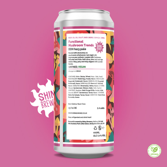 (PRE-ORDER) Functional Mushroom Trends (DDH Hazy Pale) 5.4%