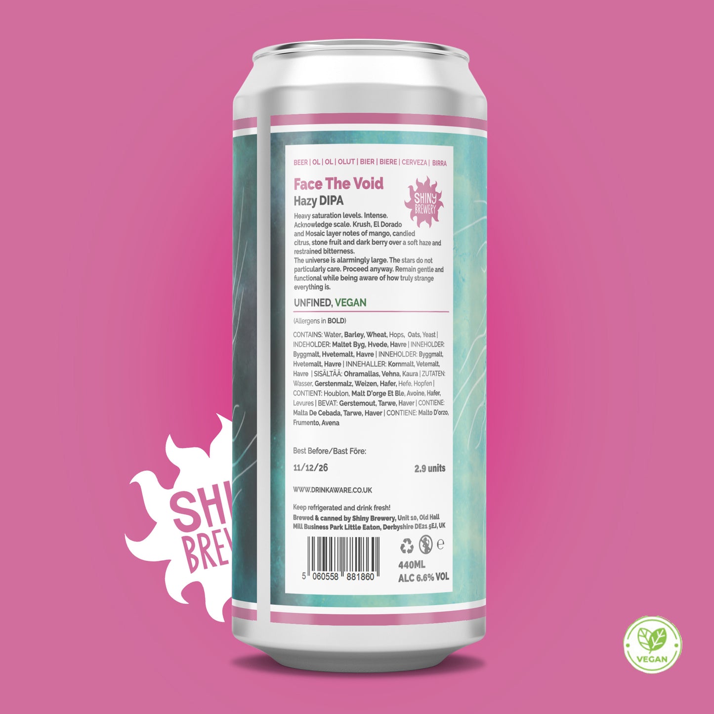(PRE-ORDER) Face The Void (Hazy IPA) 6.6%
