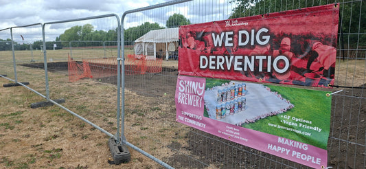 Shiny Brewery Sponsors We DIG Derventio 2026 in Derby