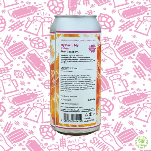 My Barn, My Rules (West Coast Pale) 5.0%