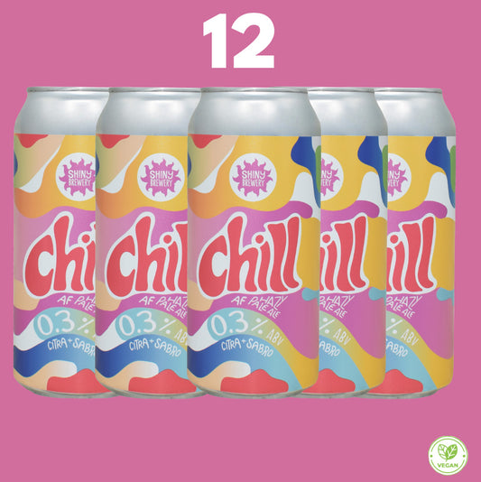 Chill (Alcohol Free Hazy Pale Ale) 0.3% 12 Can Box