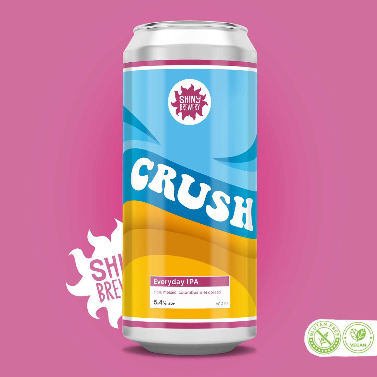 Crush (Everyday IPA) 5.4% (GF)