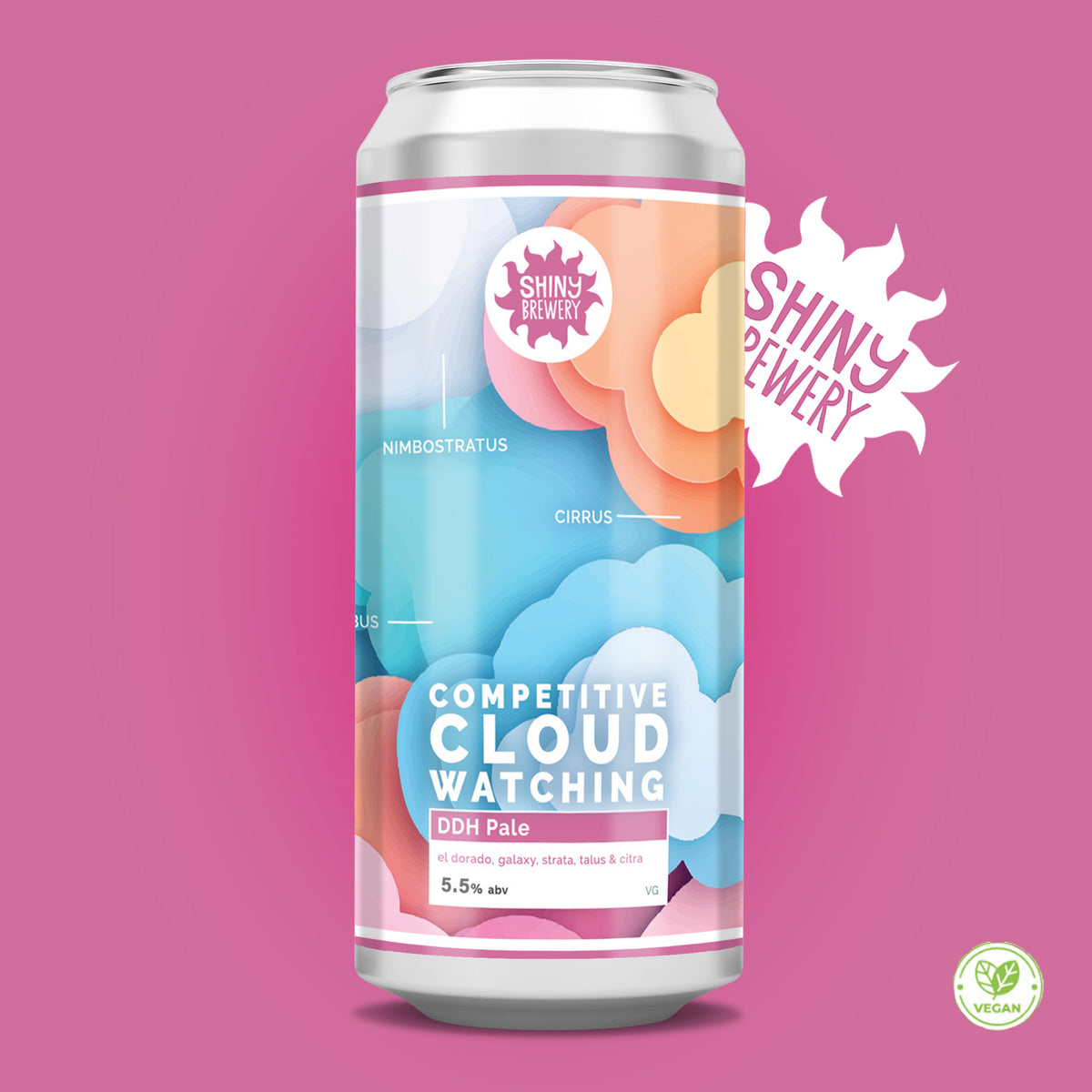 PRE-ORDER Competitive Cloud Watching (DDH Pale) 5.5%