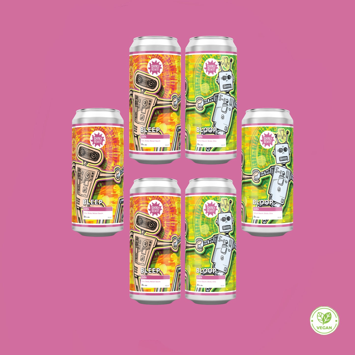 Bleep & Bloop (DIPA) 8% Duo 6-pack