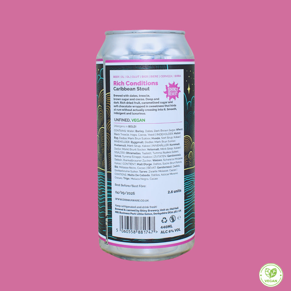 Rich Conditions (Caribbean Stout) 6.0%
