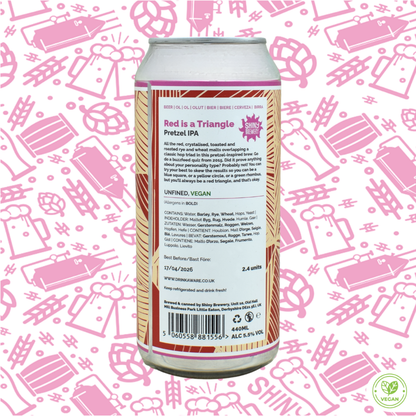 Red is a Triangle (Pretzel IPA) 5.5%