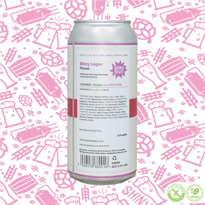 Shiny Lager 4.5% (GF)