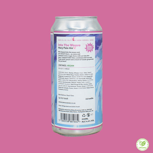 Into The Weave (Hazy Pale Ale) 4.4%