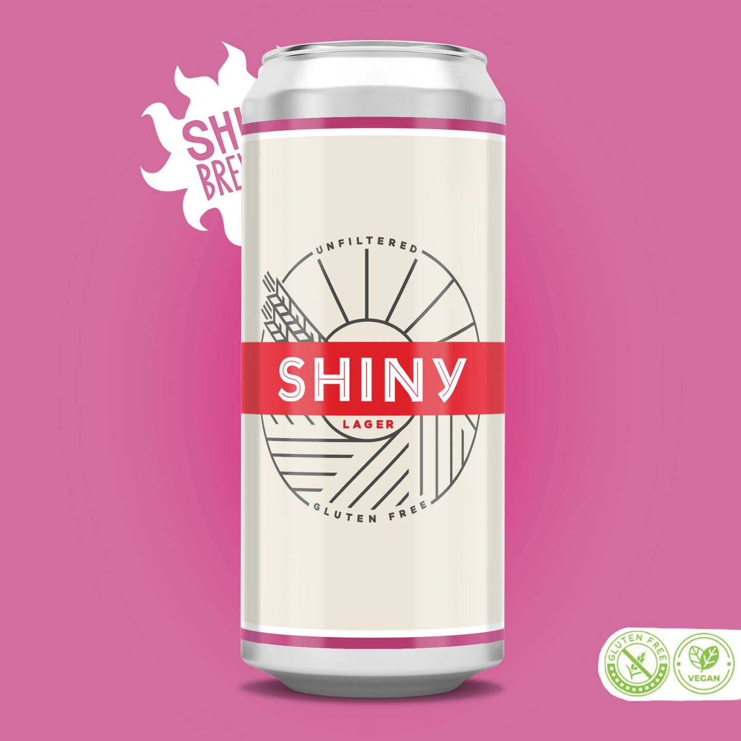 Shiny Lager 4.5% (GF)