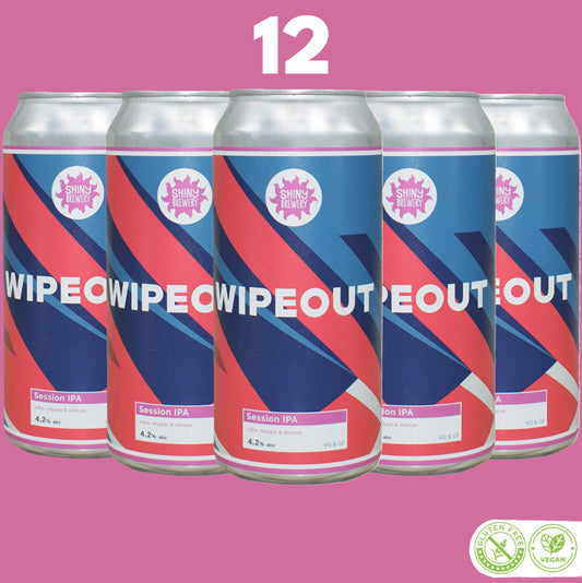 Wipeout (Session IPA) 4.2% Gluten Free 12 Can Box