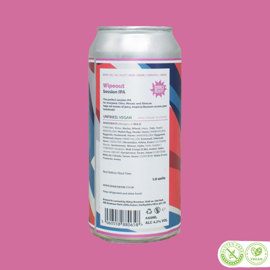 Wipeout (Session IPA) 4.2% (GF)